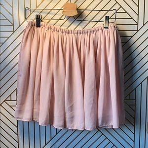 Banana Republic knife pleat lotus skirt